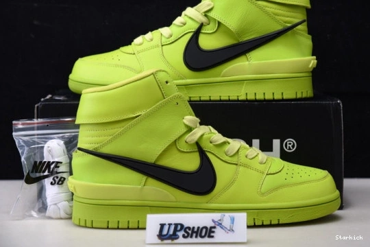 Flash CU7544-300 Nike Lime Dunk AMBUSH High 1226